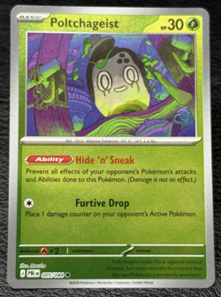 Poltchageist 005/084 - Reverse Holo - Pokemon TCG: Pitch Black - English NM - Image 1