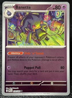 Banette 034/084 - Reverse Holo - Pokemon TCG: Pitch Black - English NM - Image 1