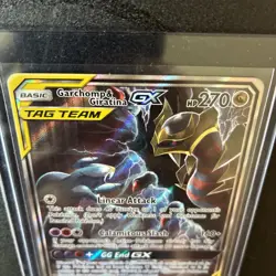Pokemon Garchomp & Giratina GX Full Art Promo Tag Team SM193 NEAR MINT - Image 4