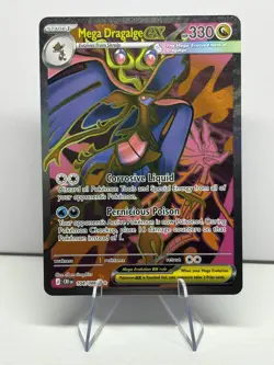 Mega Dragalge ex 104/086 Ultra Rare Chaos Rising Pokemon Near Mint - Image 1