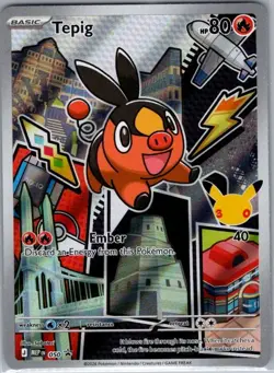 Tepig - 050 ME: Mega Evolution Promo - Pokemon Card - NM - Image 1