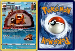 Bibarel GG25/GG70 Holo Crown Zenith Galarian Gallery Pokemon Holo NM - Image 1
