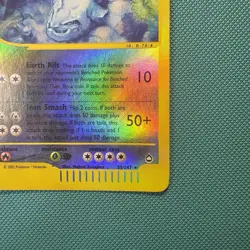 Pokemon Vintage Reverse Holo Rare Steelix 035/147 Aquapolis Wotc E-Reader 2003 - Image 4