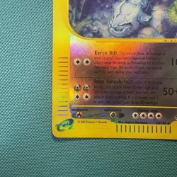 Pokemon Vintage Reverse Holo Rare Steelix 035/147 Aquapolis Wotc E-Reader 2003 - Image 5