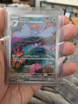 Gloom 198/197 Illustration Rare Obsidian Flames Pokemon Holo NM - Image 1