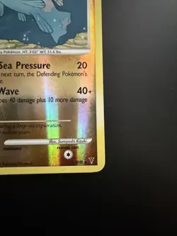 Pokemon Relicanth SH8 - 12 Supreme Victors Level 39 Shiny Holo Rare 2009 - Image 5