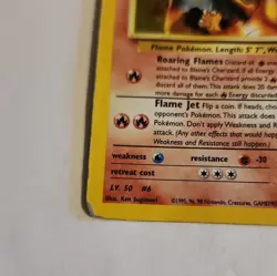 Pokemon TCG Blaine's Charizard Gym Challenge 2/132 Holo Rare 100 HP Unlimited - Image 2