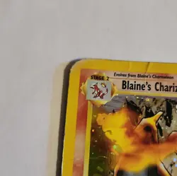Pokemon TCG Blaine's Charizard Gym Challenge 2/132 Holo Rare 100 HP Unlimited - Image 5