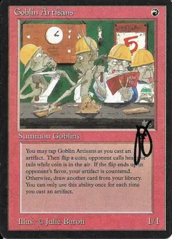 COMPLETE Set of MTG M:tG ANTIQUITIES Julie Baroh - SIGNED ARTIST PROOF! - Image 1