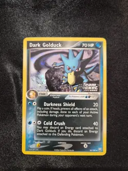 Pokemon Dark Golduck 35/109 Team Rocket Returns Reverse Holo - Image 1