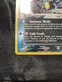 Pokemon Dark Golduck 35/109 Team Rocket Returns Reverse Holo - Image 4