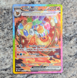 Pokemon TCG Flareon ex 146/131 Prismatic Evolutions Holo SIR Eng HP270 - Image 1