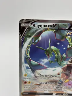 Pokemon Rayquaza V 194/203 Evolving Skies SWSH07 Alternate Full Art - HP - Image 5
