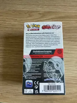 Scarlet & Violet base Sealed Half Booster Box 18 Pack Pokemon Card UK EU Exclusi - Image 3
