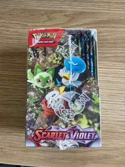 Scarlet & Violet base Sealed Half Booster Box 18 Pack Pokemon Card UK EU Exclusi - Image 4