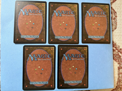 MTG Beta Edition Land set! 1993 Vintage Magic! - Image 2