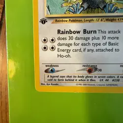 Pokemon Card - Ho-oh Neo Revelation 18/64 1st Edition Rare - Image 2