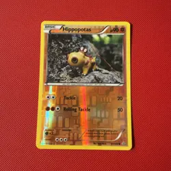 Hippopotas 87/160 Pokemon XY-Primal Clash Reverse Holo - Image 1