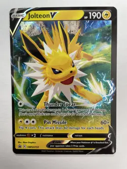 Jolteon V - SWSH151 Black Star Promo (Pokemon) - Image 1