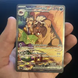 Pokemon TCG Destined Rivals Arvens Mabosstiff Ex 235/182 SIR - NM - Image 1