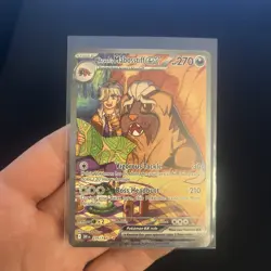 Pokemon TCG Destined Rivals Arvens Mabosstiff Ex 235/182 SIR - NM - Image 5