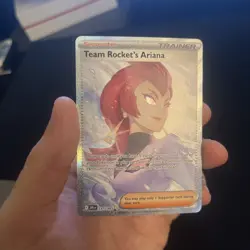 Pokemon TCG Team Rocket’s Ariana 237/182 SIR Destined Rivals Mint Condition - Image 1