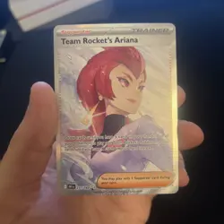 Pokemon TCG Team Rocket’s Ariana 237/182 SIR Destined Rivals Mint Condition - Image 2
