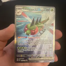 Pokemon TCG Yanmega ex 228/182 Destined Rivals Hyper Rare Full Art Foil - Image 1
