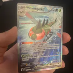 Pokemon TCG Yanmega ex 228/182 Destined Rivals Hyper Rare Full Art Foil - Image 2