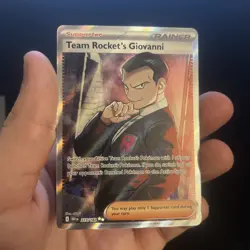 Team Rocket's Giovanni 225/182 - Destined Rivals Pokemon TCG - NM - Image 1
