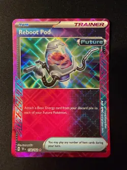 Reboot Pod 158/162 ACE SPEC Rare Temporal Forces Pokemon Holo Near Mint - Image 1