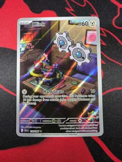 Klink 139/086 Pokemon TCG Black Bolt Illustration Rare - Image 1
