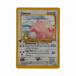 1st Edition - Chansey - Neo Destiny - 31/105 - Pokemon TCG - LP - Image 1