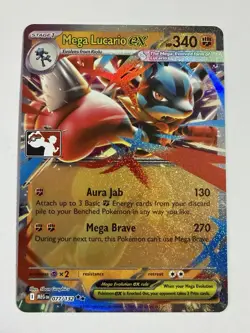 Mega Lucario ex - 077/132 - Pokemon Play! Prize Pack Series 9 - Image 1