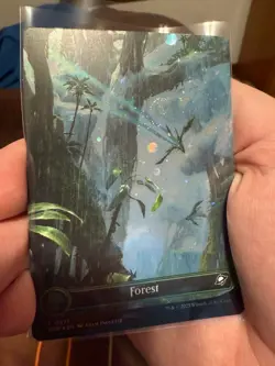 mtg 4 card lot,stomping ground,reflecting pool,retro foil/galaxy foil,land. - Image 2