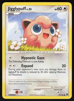 Pokemon TCG - Great Encounters - Jigglypuff 72/106 - P - Image 1