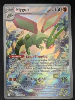 Flygon 101/094 Near Mint Phantasmal Flames Illustration Rare Pokemon - Image 1