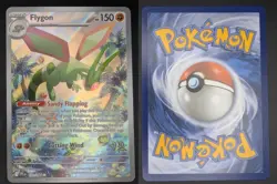 Flygon 101/094 Near Mint Phantasmal Flames Illustration Rare Pokemon - Image 3