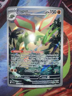 Flygon 101/094 Illustration Rare Phantasmal Flames Pokemon Near Mint - Image 1