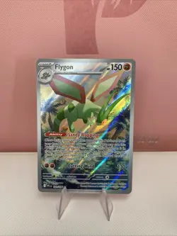 Flygon 101/094 Illustration Rare Phantasmal Flames Pokemon Near Mint - Image 1