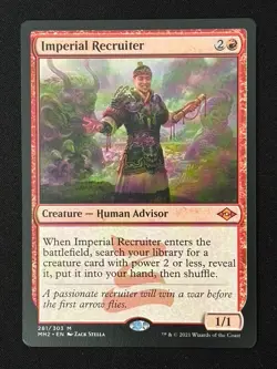 1x MTG Imperial Recruiter - Modern Horizons 2 (MH2) #281 - Magic the Gathering - Image 3