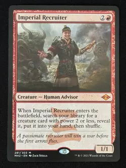 1x MTG Imperial Recruiter - Modern Horizons 2 (MH2) #281 - Magic the Gathering - Image 5