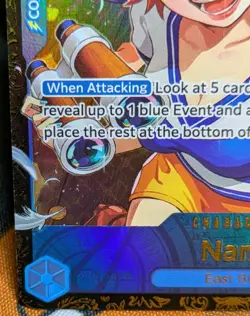 One Piece TCG Nami (Championship 2025 Regionals Top 64 Prize Card) OP09-50 ENG - Image 3