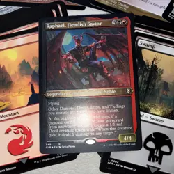 Magic Commander Deck MTG 100 - *Etched Foil DEMONS DEVILS MERCENARIES* - Image 1