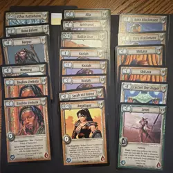 Warlord Saga of the Storm CCG Mixed Card Lot - Action/Character/Item EN - Image 1