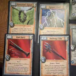 Warlord Saga of the Storm CCG Mixed Card Lot - Action/Character/Item EN - Image 2