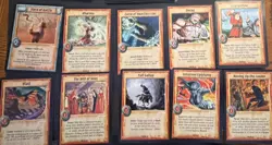 Warlord Saga of the Storm CCG Mixed Card Lot - Action/Character/Item EN - Image 4