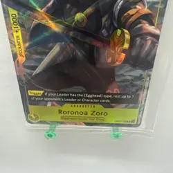 Roronoa Zoro OP07-113 Alt Art Holo Foil - One Piece TCG English Card - Sealed - Image 3