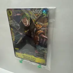 Roronoa Zoro OP07-113 Alt Art Holo Foil - One Piece TCG English Card - Sealed - Image 5