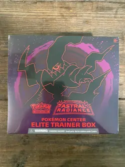 *SEALED* Pokemon Center Astral Radiance ETB Set with Target Clear Case - Image 1